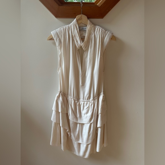 IRO Calcie layered jacquard mini dress - Picture 4 of 5